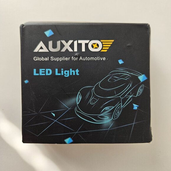 Auxito 12V LED Light Bulbs For Fog Light Or DRL Automotive Use White 2 pcs - Picture 1 of 6